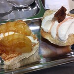 チャロチャロ!チャイブレイク - 期間限定のりんごのマライトースト。今回も完成度が高くて美味しいです♪