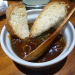 お季味 - 付け出し（ビーフシチュー）