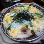 お季味 - キノコの卵とじ