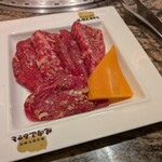 焼肉ふるさと 福山店 - 上カルビ