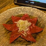 焼肉ふるさと 福山店 - ハツ刺し