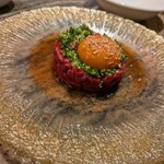 焼肉ふるさと - 赤身のユッケ