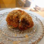 とんかつ 勝山 - 椎茸