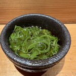 SUSHI TOKYO TEN、 - メカブ