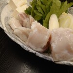 山田屋 - てっちりの河豚の身(*´σｰ｀)