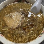 龍華亭 - 中華そば（大油）850円