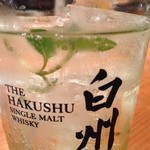 神楽坂 魚金 - 白州のハイボール