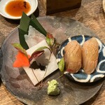 居酒屋 ちょーちょ - 握っていただきました。