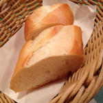 Osteria La Verita - ランチセットのパン