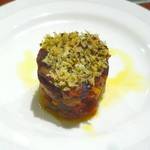 レストラン イコブ - 鶏ハツのガレット　2014.12.10