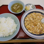 宝華園 - 麻婆豆腐定食 700円