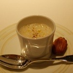 レストラン リューズ - きのこのスープ