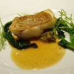 レストラン リューズ - ハタのポワレ