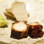 鮨 さいとう - 蛸と鮑（2014/9）