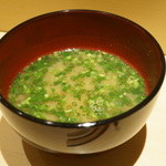 鮨 さいとう - お椀（2014/9）