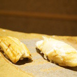 鮨 さいとう - 穴子（塩とツメ）（2014/9）