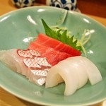 一心法善寺 - 鯛、烏賊、中トロ