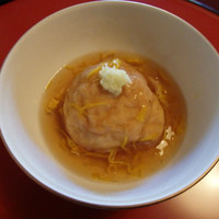 東京 芝 とうふ屋うかい - 煮物：蟹飛竜頭