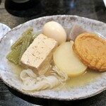 創作和食 北海岸 - おでん盛り合わせ