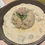 丸源ラーメン 千葉小倉町店 - 鉄板玉子チャーハン(チャーハンセット)