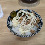 ぺこのそば店 三条店 - ライスバー
