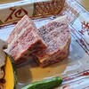 雪月花 - 厚切りの近江牛サーロインステーキ