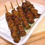 ぐるぐるとりかわ 竹乃屋 - 料理写真:ぐるぐるとりかわ￥160/1本　2025.12.12