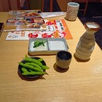とんかつKYK 和歌山ミオ店 - 白雪初体験。ひやで頂きました。