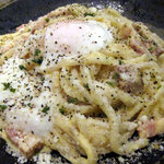 あんぷく - カルボナーラのおうどん（大盛）￥1,180 