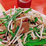 レバニラ中華 満腹 - 