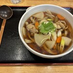 手打ちうどん 和 - いなか汁うどん。