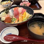 築地食堂 源ちゃん - 【特選うおがし丼】