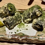 蔵々 周南店 - 牡蠣の磯辺揚げ✨