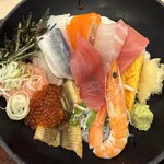 築地食堂 源ちゃん - 【特選うおがし丼】