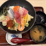 築地食堂 源ちゃん - 【特選うおがし丼】