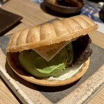 蔵々 - モナカのデザート