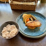 バルバルキッチンアメリ - ランチ：鰤と大根のピリ辛ステーキ(¥1,500)