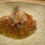 虎白 - お造り：金目鯛炙り