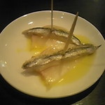 ジィーロ - お通し、鰯のマリネ