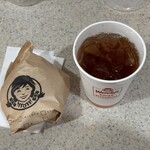 ウェンディーズ・ファーストキッチン - ドリンク写真:Jr.チーズベーコンエッグバーガーセット