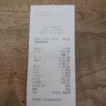 サムギョプサル nicoya - レシート