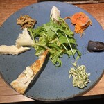 自由が丘 cheese亭 - 良い素材を丁寧に調理した前菜七種。