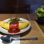MONTER Cafe - オムライス　大盛