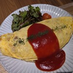 MONTER Cafe - オムライス　大盛