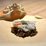 レスピラシオン - 蟹のパエリア