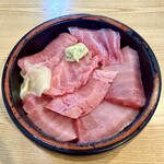 大和水産 - 大トロ中トロ丼
