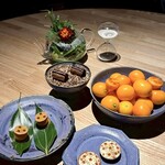 レスピラシオン - プティフルール盛り合わせ