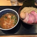 麺屋一燈 - 特製濃厚魚介つけ麺＆中盛り(201412)