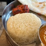 BINDU - インドカレーにしては、量の多めなライス
