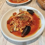 Delice - 家族が頼んだペスカトーレです。